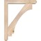 Ekena Millwork Imperial Craftsman Smooth Bracket w/ Offset Brace, Douglas Fir, 5 1/2"W x 32"D x 40"H BKT0604X32X40IMP04SDF - alternate 2